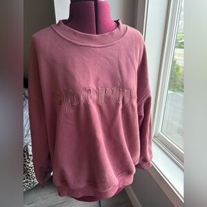 * Le Lis “Sporty” crewneck size M